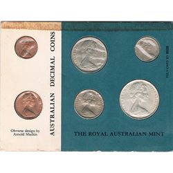 1966 Australian Decimal Mint Card