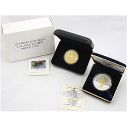 1998 New Zealand Ten Dollar & 2010 Royal Mint of Hutt River Thirty Dollar Silver Proof Coin