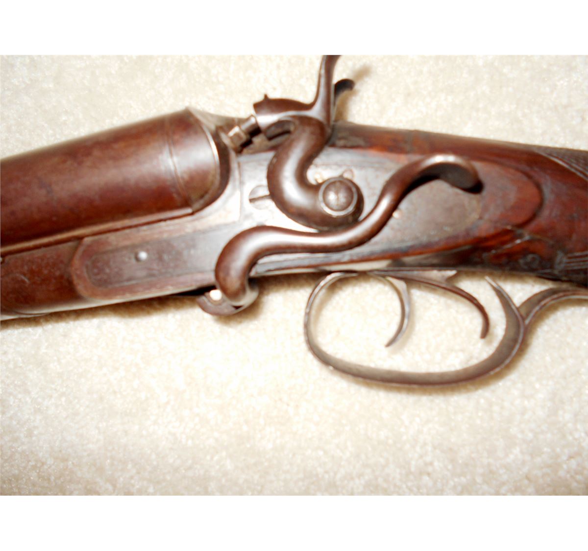 Double Barrel Black powder shotgun