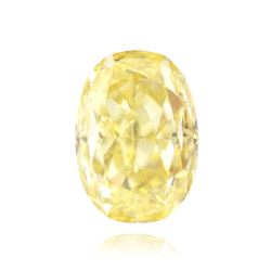 .65ct Fancy Yellow, Oval Shape, VS1 Clarity