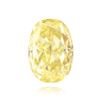 .65ct Fancy Yellow, Oval Shape, VS1 Clarity