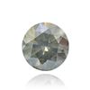 7.23ct Fancy Dark Gray, Round Shape, I1 Clarity