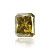 1.82ct Fancy Brown Greenish Yellow, Radiant Shpae, I1 Clarity