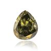 .82ct Fancy Dark Gray Yellowish Green, Pear Shape