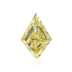 3.02ct Fancy Light Yellow, Kite Shaped, VS2 Clarity