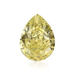 3.01ct Fancy Yellow, Pear Shape, SI2 Clarity