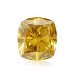 2.02ct Fancy Deep Brownish Yellow, Radiant Shape, SI2 Clarity