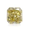 1.54ct Fancy Brownish Greenish Yellow, Radiant Shape, SI Clarity