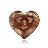 1.37ct Fancy Pink Brown, Heart Shape, SI1 Clarity