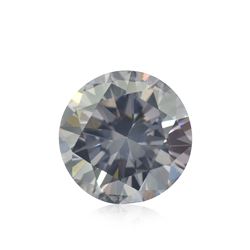 .70ct Fancy Violet Gray, Round Shape, VS2 Clarity