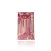 .10ct Fancy Intense Purplish Pink, Baguette Shape, Vs1 Clarity