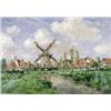 ZOMERLANDSCHAP MET MOLEN...