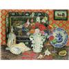Image 1 : STILLEVEN MET BLOEMEN EN SCHELPEN...