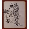 Image 1 : Ned Mueller, Graphite Drawing,