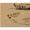 Image 3 : Robert "Bob" Hall, Pen and Ink,