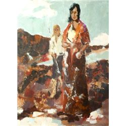 John Franklin, Oil