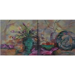 Nancy Stage Robinson, Oil on Canvas,