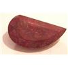 Image 1 : 89.15 *RARE HUGE* CARAT RED RUBY GEMSTONE *BEAUTIFUL BEAR CLAW CUT & FACETED* GEM!! GEMSTONE CAME OU