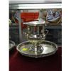 Image 1 : Silver Champagne Bucket & Platter Set