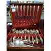 Image 1 : Silverplate Flatware Set