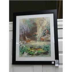 Framed Pond Print