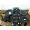 Image 1 : Lot of Blue Depression Dishes