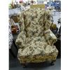 Image 1 : Leaf Accent Wing Back Chair