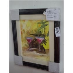 Framed Print Titled "Cocktail"