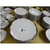 Image 2 : Harmony House China Set - Starlight -  Service for 12 w/ Serving Platters/Bowls  - No Shipping -