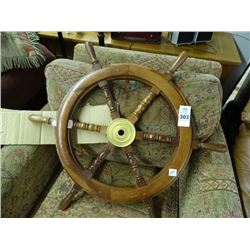 Wood Ships Wheel