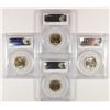 Image 2 : ( 4 ) JEFFERSON NICKELS PCGS GRADED MS-64 FULL STEPS: 3-1943-D & 1-945-P