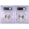 Image 2 : Lot of 2 1940S Wash Quarters PCGS MS65