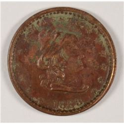 1863 CIVIL WAR TOKEN (OUR ARMY) CIRC