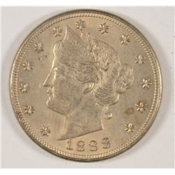 1888 V-NICKEL AU/BU
