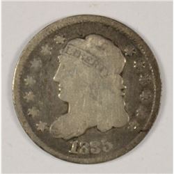 1835 BUST HALF DIME AG/G