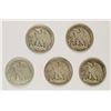 Image 2 : (5) WALKING LIBERTY HALF DOLLARS (1917-S REV, 1918, 1918-D, 1918-S, 1919)