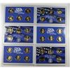 Image 2 : 2003 THRU 2008 U.S. STATE QUARTER PROOF SETS IN ORIG BOXES WITH CERTS