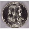 Image 2 : 1957-D FRANKLIN HALF DOLLAR, PCGS MS-64 FBL