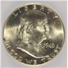 Image 2 : 1949-D FRANKLIN HALF DOLLAR, ICG MS-65 FBL