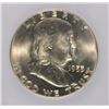 Image 2 : 1953-D FRANKLIN HALF DOLLAR, ICG MS-65 FBL