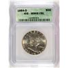 Image 1 : 1954-D FRANKLIN HALF DOLLAR, ICG MS-65 FBL