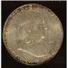 Image 2 : 1957-D FRANKLIN HALF DOLLAR, ICG MS-65 FBL