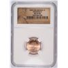 Image 1 : 2009 SMS BRONZE PRESIDENCY LINCOLN CENT NGC MS-69 RD