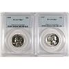 Image 1 : 1957 & 59 WASHINGTON QUARTERS PCGS PR-67