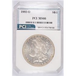 1882-O MORGAN SILVER DOLLAR, PCI MS-66 RARE!!  LISTS FOR $7000.00