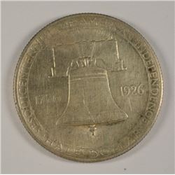 1926 SESQUICENTENNIAL COMMEMORATIVE HALF DOLLAR AU+