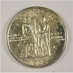 1935/1934 BOONE COMMEMORATIVE HALF DOLLAR, MS-61