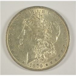 1879 MORGAN DOLLAR VAM-1 AU-58