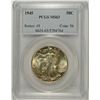 Image 1 : 1945 WALKING LIBERTY HALF DOLLAR, PCGS  MS-63