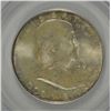 Image 2 : 1954 FRANKLIN HALF DOLLAR, PCGS MS-65 FBL GEM